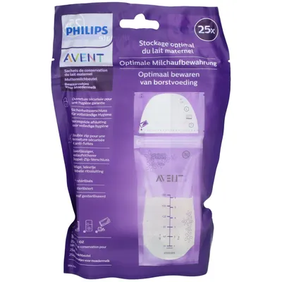 Avent - Moedermelk Bewaarzakjes 180ml *25stuks