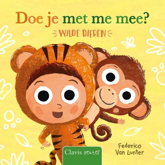 Clavis - Peuter Doe je met me mee? Wilde Dieren