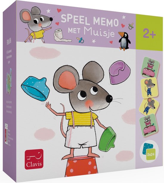 Clavis - Speel memo met Muisje