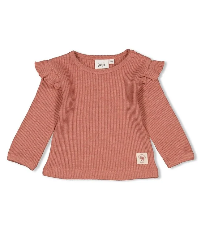 Feetje - Longsleeve Grow Your Own Way - Berry Melange