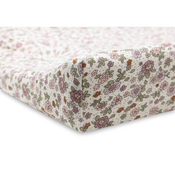 Jollein - Aankleedkussenhoes - Jersey - Retro Flowers - 50*70cm