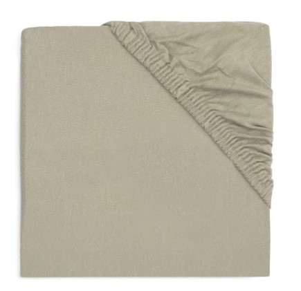 Jollein - Hoeslaken Jersey 60x120cm Olive Green