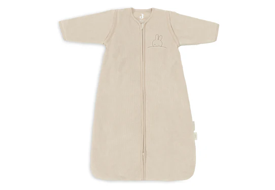 Jollein - Slaapzak met Afritsbare Mouw 90cm Sleepy Miffy Terry Nougat