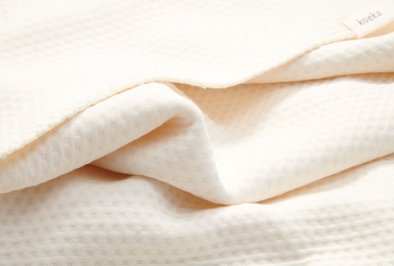 Koeka - Wiegdeken 75*100 - Elim Warm White