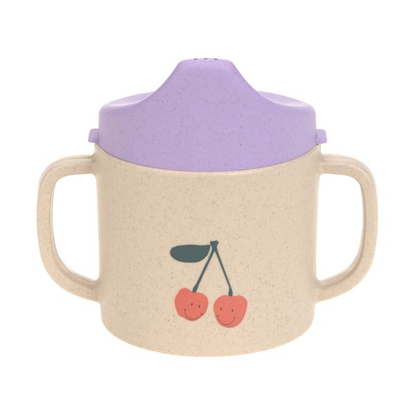 Lassig - Sippy Cup PP/Cellulose Happy Fruits - Cherry