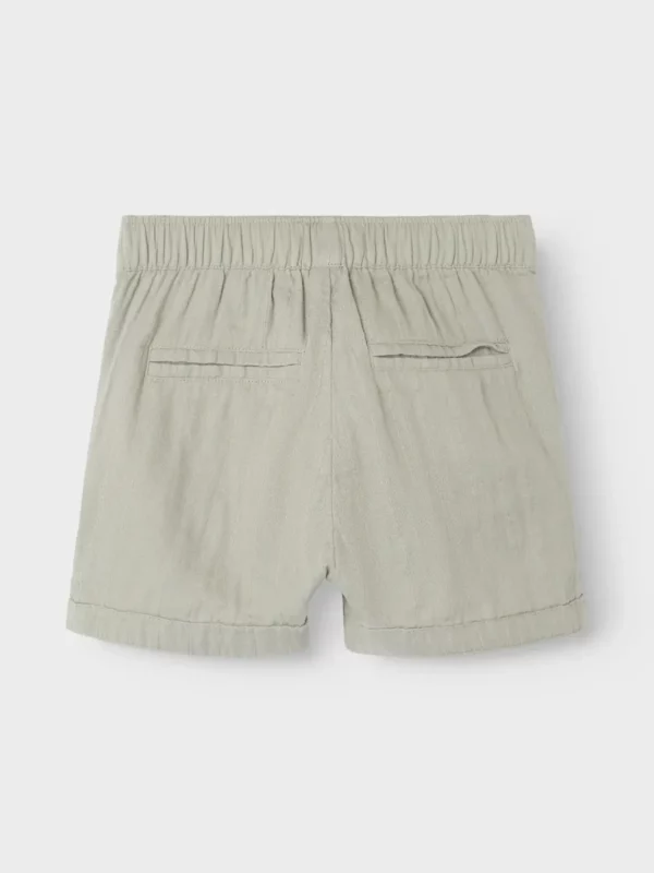 Lil Atelier - Mini Felix Loose Shorts - Forest Fog