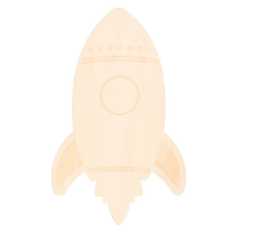 Little Dutch - Houten Wandlamp Rocket