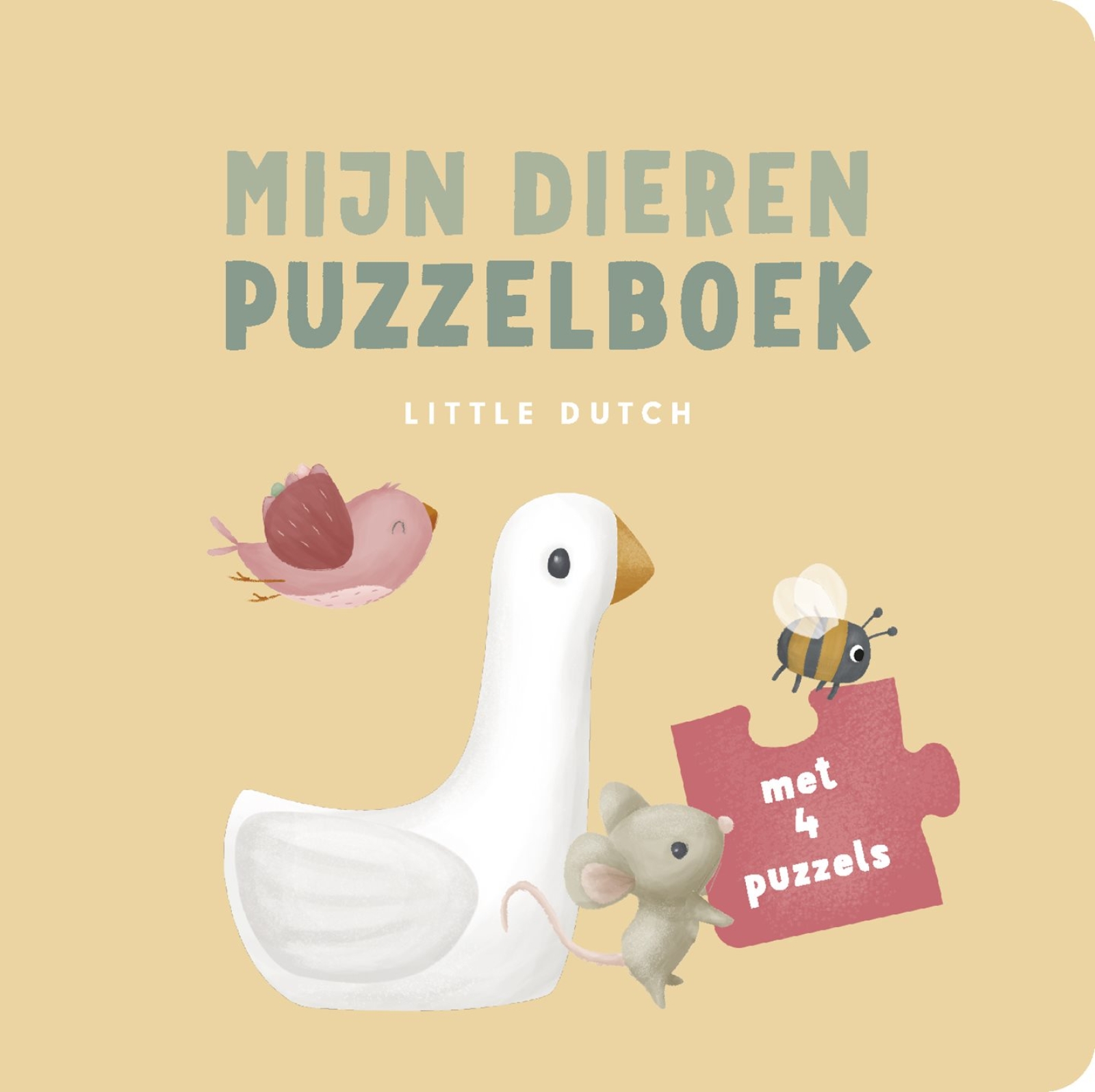 Little Dutch - Kinderboek Mijn Dieren Puzzelboek