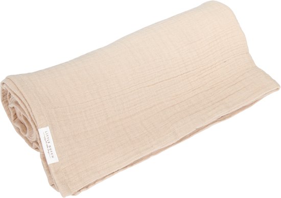 Little Dutch - Swaddle doek Hydrofiel 120 x 120 Beige