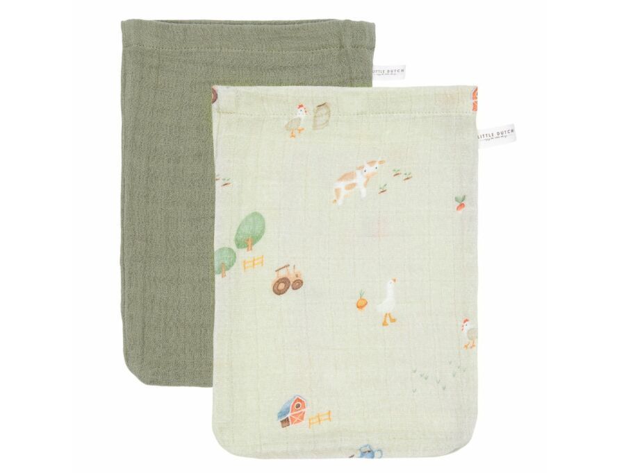 Little Dutch - Washandjes Set Little Farm