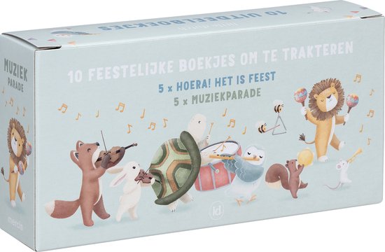 Little Dutch - uitdeelboekjes - hoera! het is feest & muziekparade