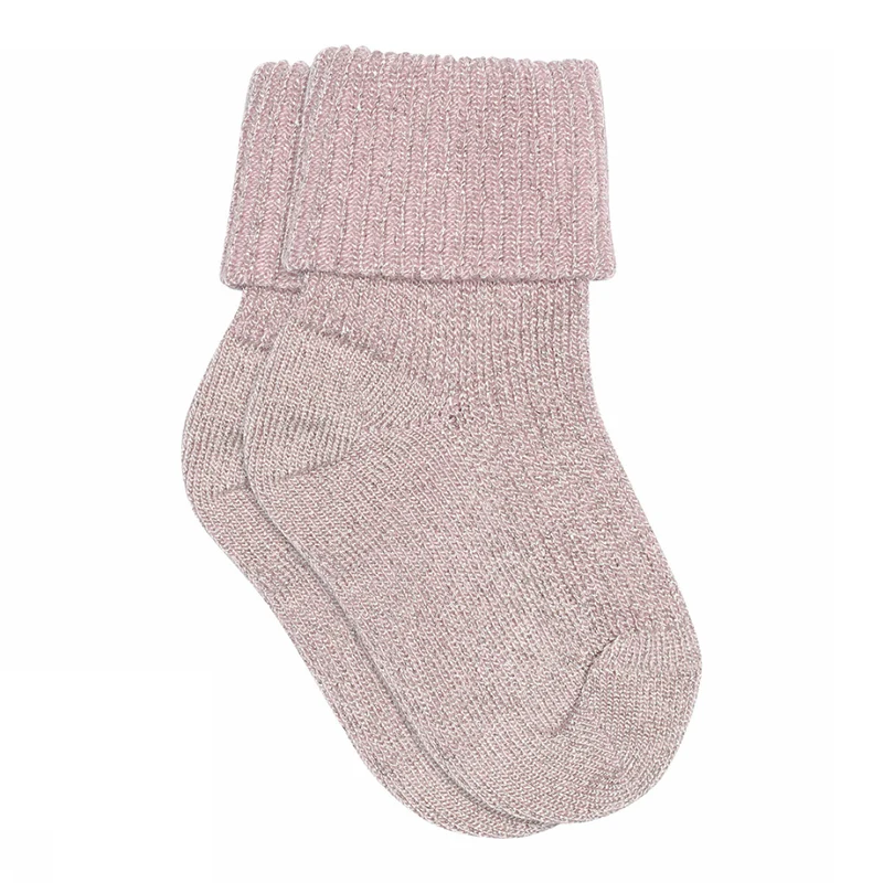 MP Denmark - Ida Glitter Socks - Fragrant Lilac
