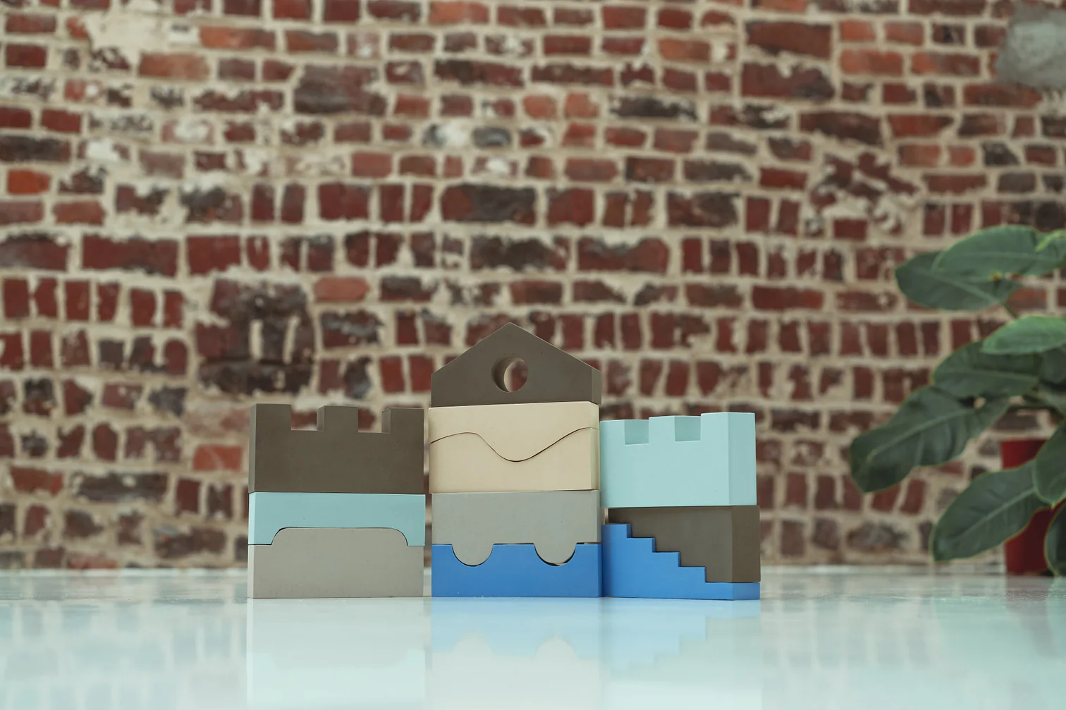 Moes Play - Puzzle Blocks - Sky