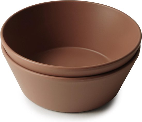 Mushie - Bowl Round - Caramel