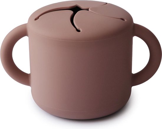 Mushie - Snack Cup Cloudy Mauve