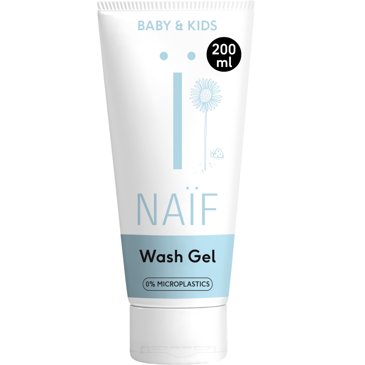 Naif - Reinigende Wasgel voor Baby & Kids 200ml
