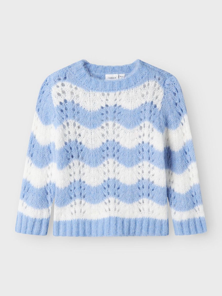 Name It - Damilla LS Knit Trui- Serenity