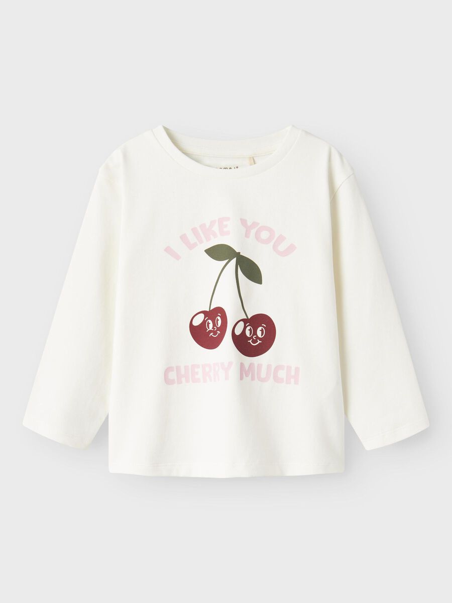 Name it - Longsleeve Berrie - Cloud Dancer
