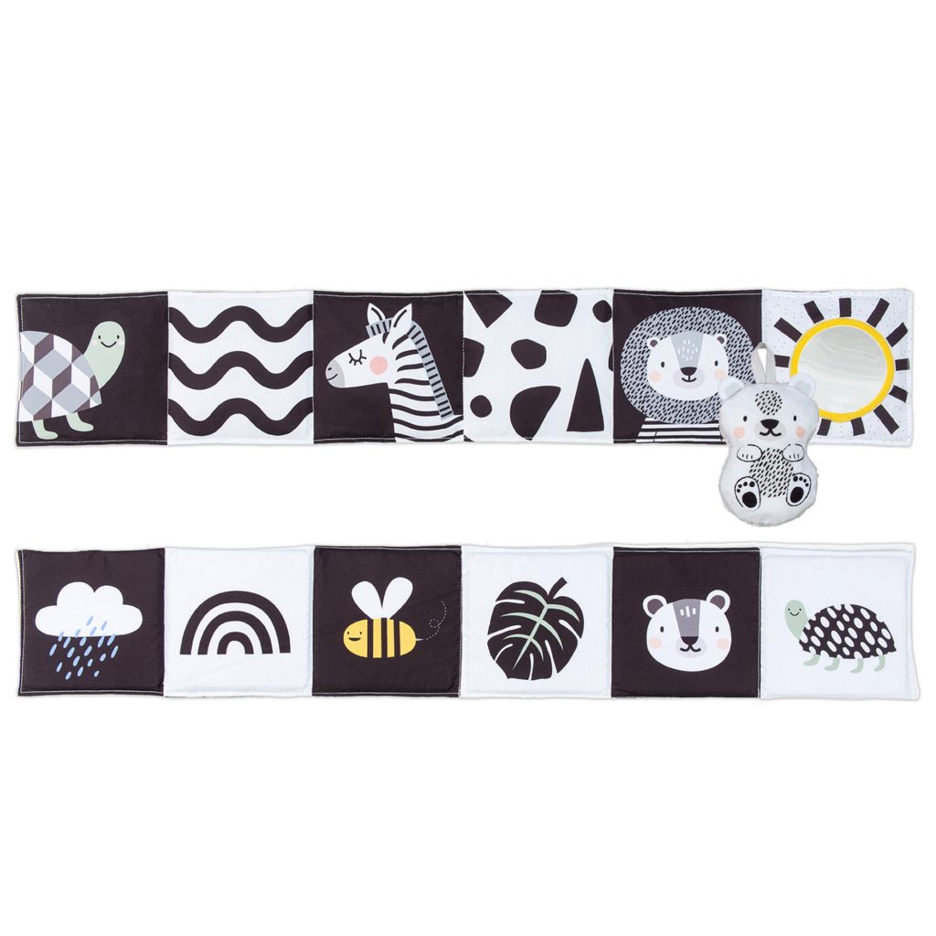 Taf Toys - Savannah black & white book