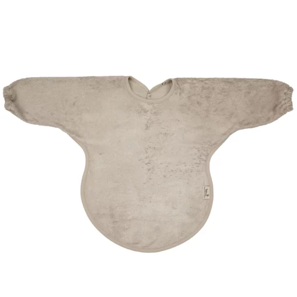 Timboo - Mouw Slabbetje - Feather grey
