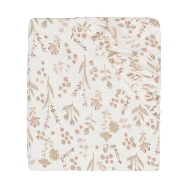 jollein- Hoeslaken Jersey 70/75*140/150cm Bloomy