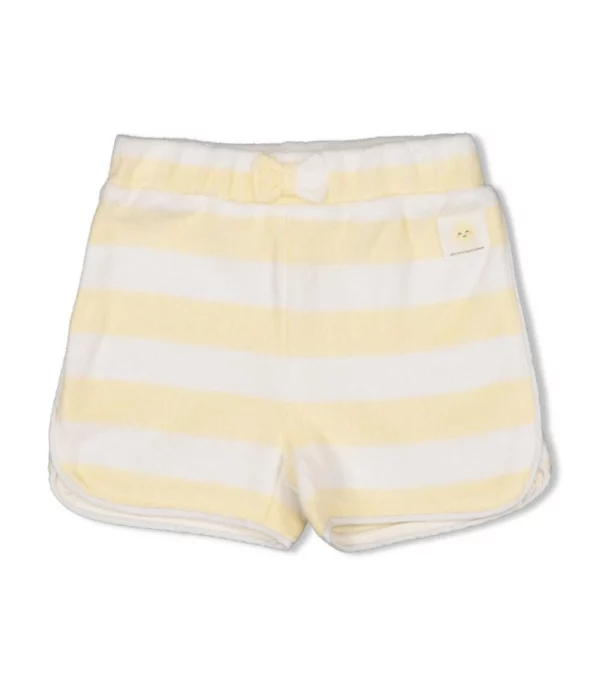 Feetje - Short Streep Badstof Sunshine - Geel