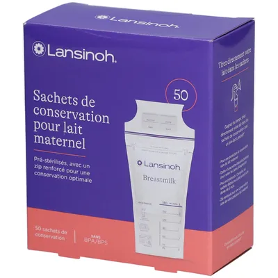 Lansinoh - Moedermelk Bewaarzakjes 50 stuks