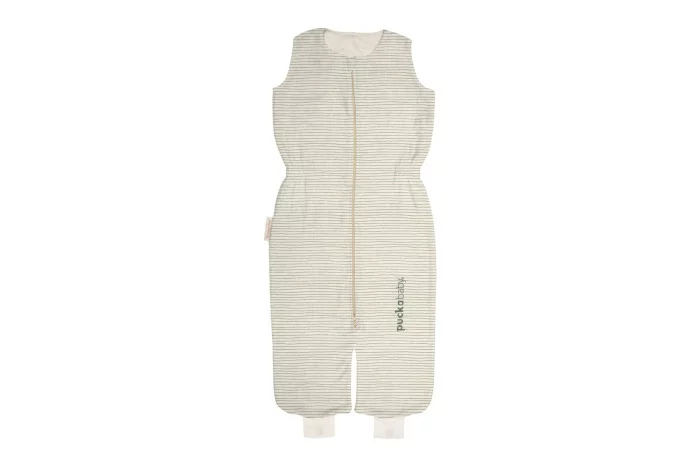 Puckababy - Slaapzak Bag Kidz - Katoen - Green Stripes