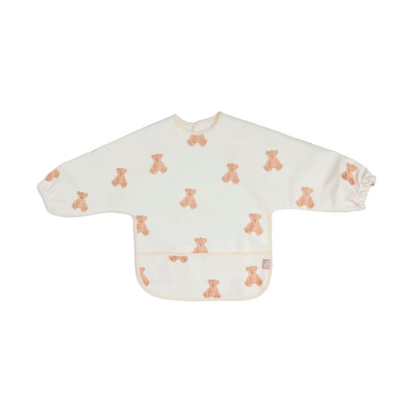Jollein - Slab Waterproof met Mouw - Teddy Bear