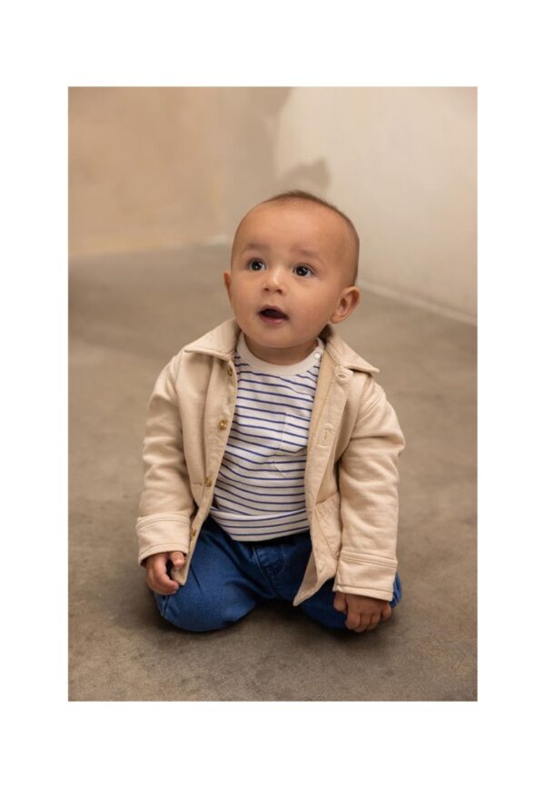 Noppies - Longsleeve Osburn - Stripe pattern Dark Blue