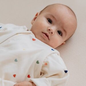 Puckababy - Slaapzak Bag Newborn 0-6m - Hearts Confetti