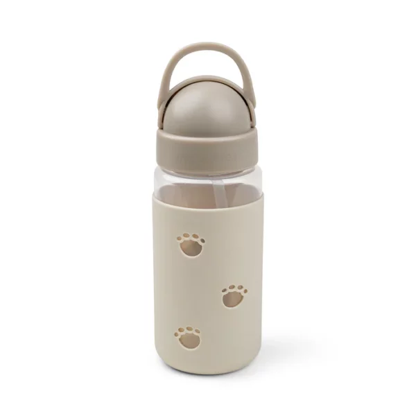 Done By Deer - Easy Grip Straw Bottle 350ml - Elphee Sand