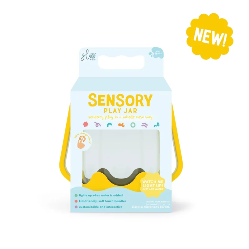 Glo Pals - Sensory Play Jar - Yellow