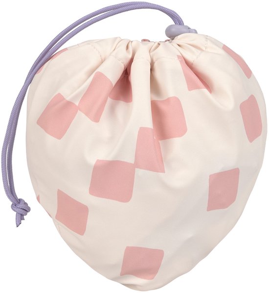Lassig - Long Sleeve Apron Happy Fruits Peach