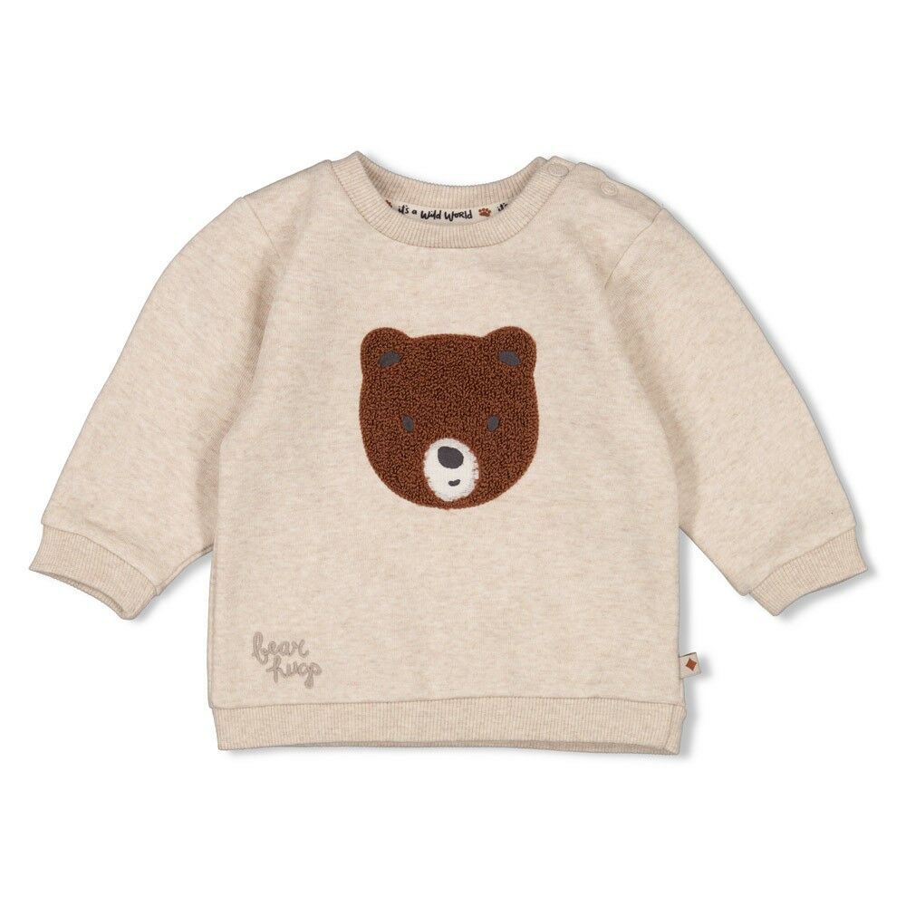 Feetje - Sweater Wild World Taupe Melange