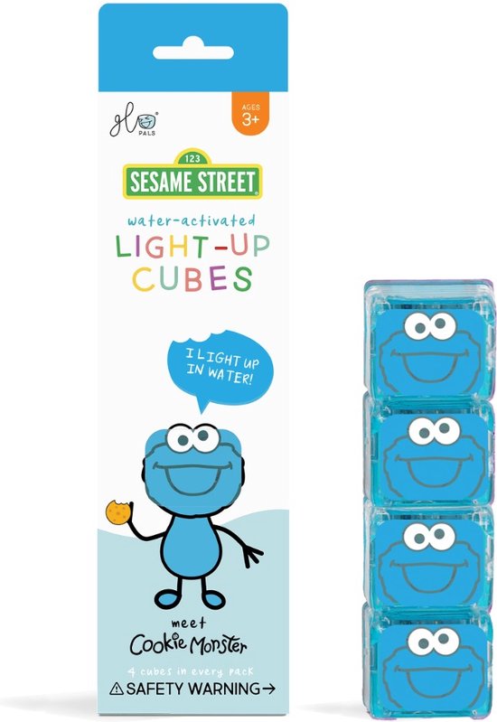 Glo Pals - Light Up Cubes 4 stuks - Cookie