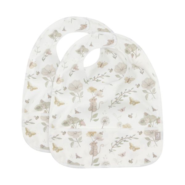 Jollein - Slab Waterproof Dreamy Mouse 2 stuks