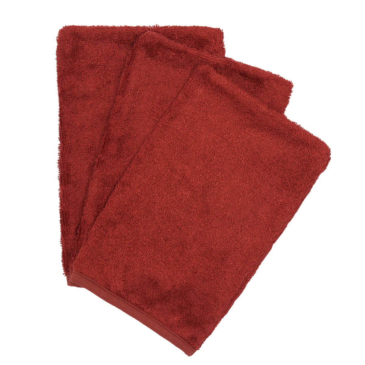 Timboo - Washandjes (3 stuks) - Rosewood