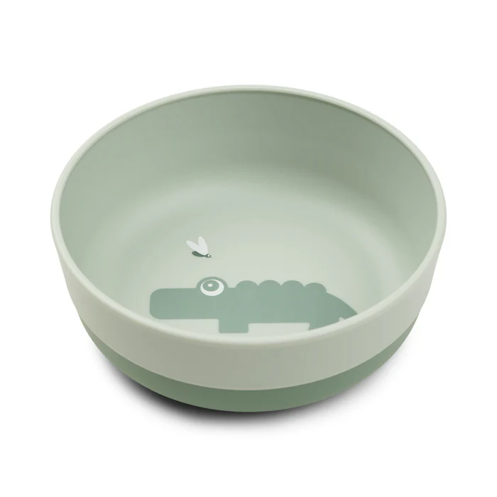 Done By Deer - Foodie Bowl Croco Green