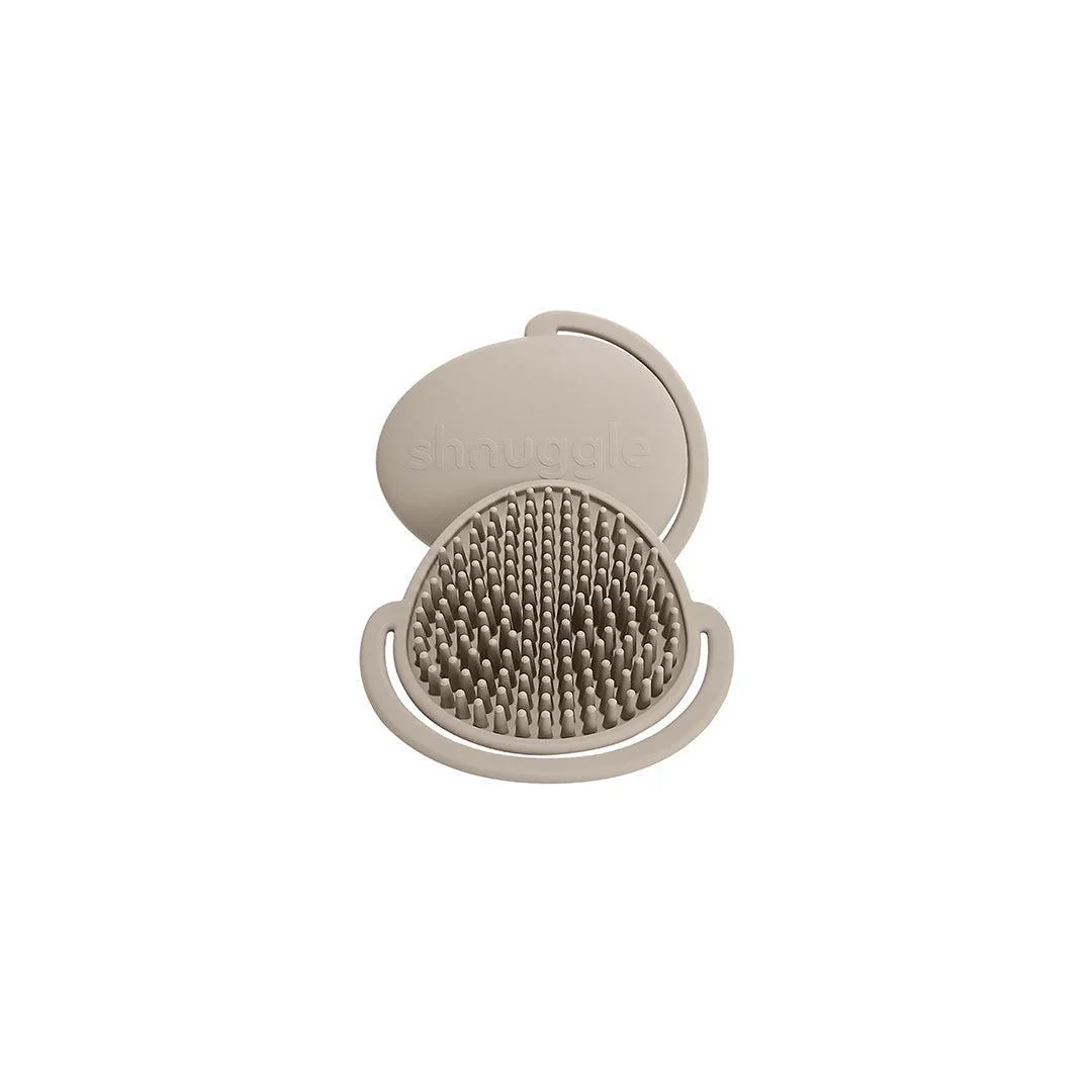 Shnuggle - Baby Bath Brush Taupe