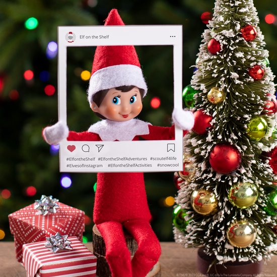 The Elf on the Shelf – Meisje Nederlandstalig 27x18,5 cm