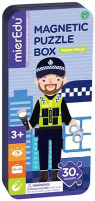 MierEdu - Magnetische Puzzeldoos - Politie Officier