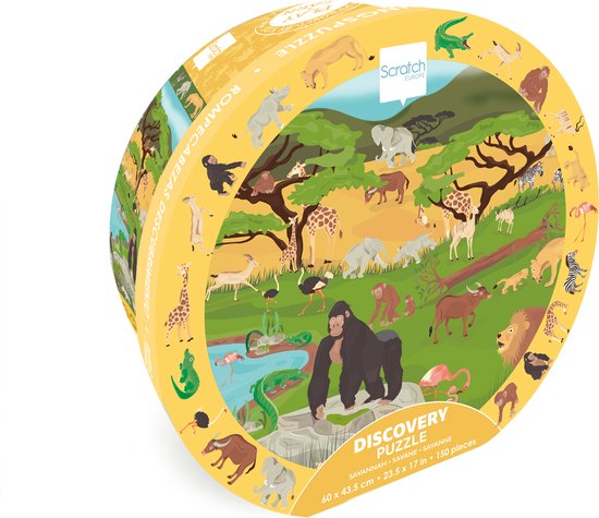 Scratch - Discovery Puzzel - Savanne