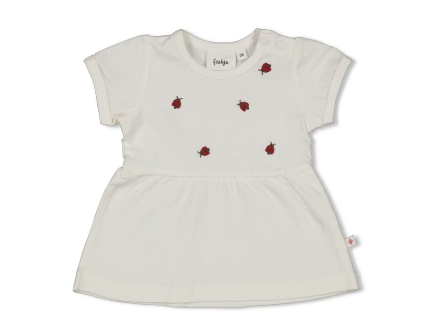 Feetje - T-Shirt AOP Ladybug Offwhite