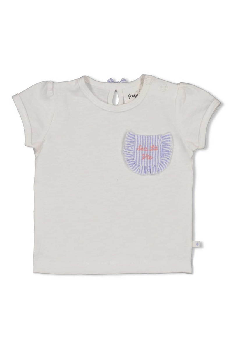 Feetje - T Shirt Sea La Vie Offwhite