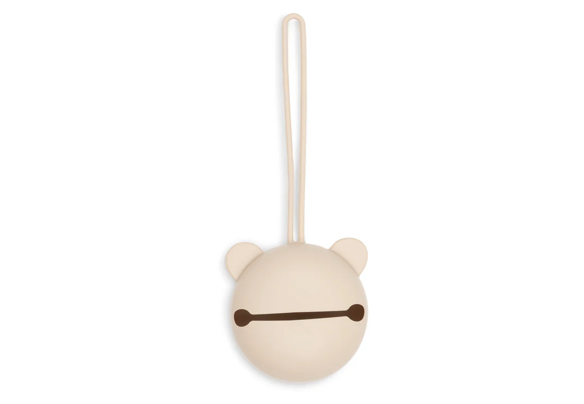 Jollein – Siliconen Speenhouder – 7cm Warm Sand