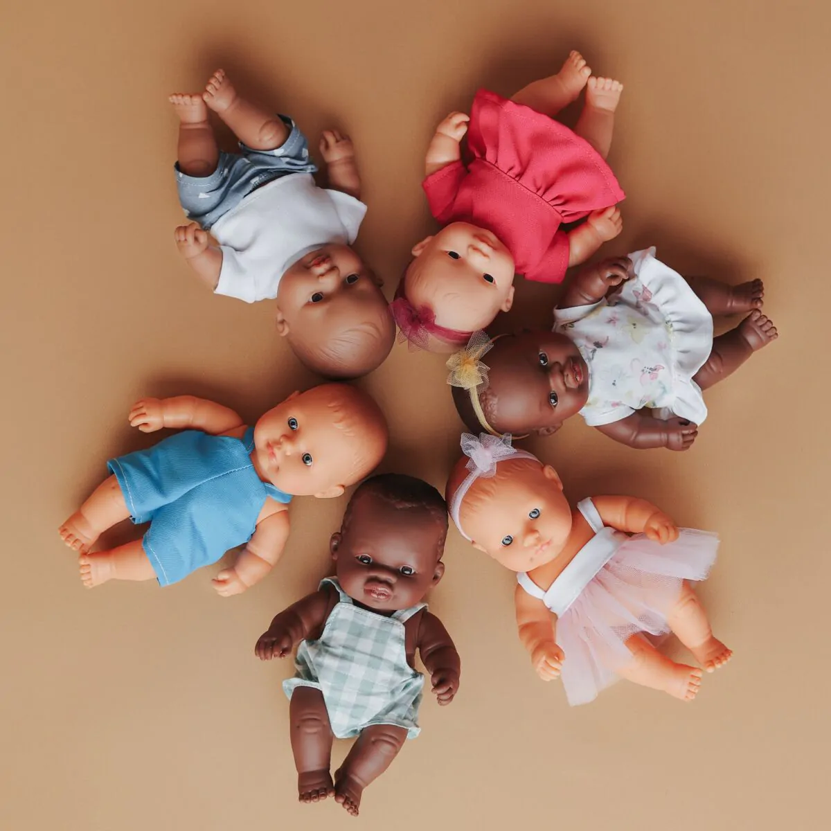 Miniland - My Friends & Me - Aziatische babypop 21 cm - Meisje