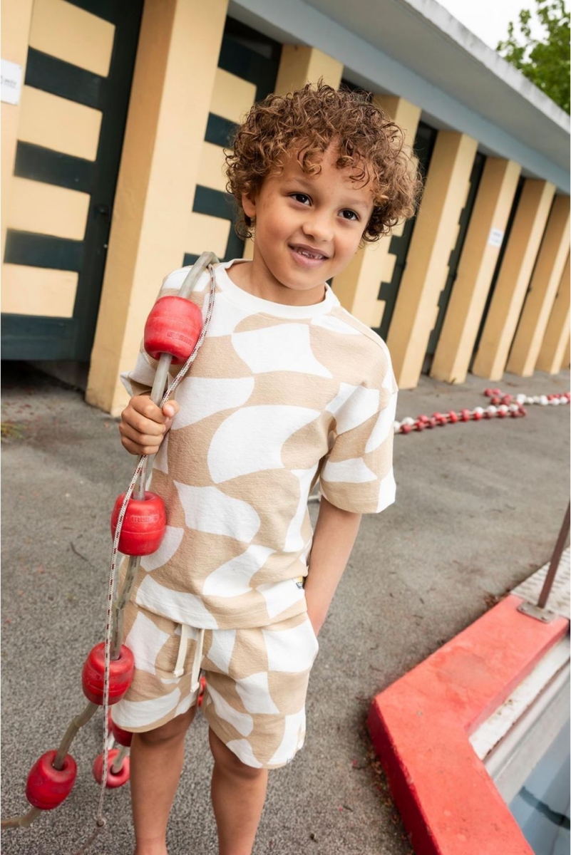 Noppies - T-shirt all over print - Egret