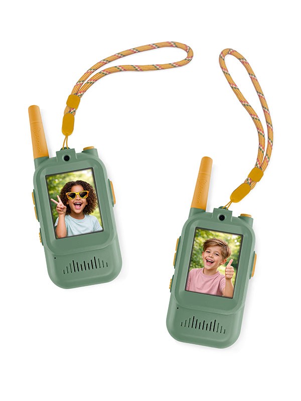 Zazu Video Walkie Talkie Green