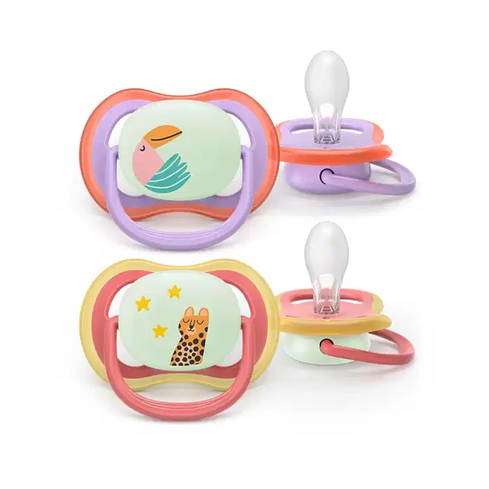 Philips Avent Fopspeen +18m Ultra Air Toekan / Poes Plantbased